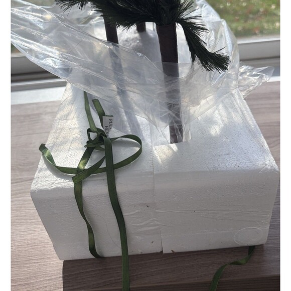 Dept 56 - Village Accessories - Fiber Optic Woods - Green Trees 56.52985 New - Picture 13 of 16